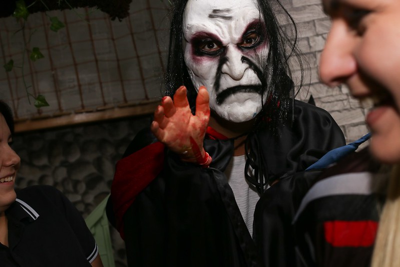 Тыквенные фонари и декорации для квеста на Хэллоуин в Благовещенске