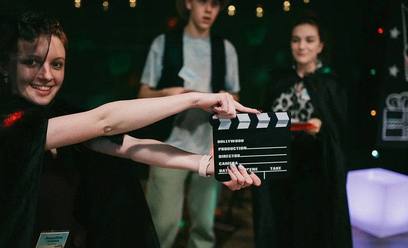 Городские огни и праздничное настроение в Благовещенске